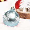 thumbnail image 3 of Paquete de 41 adornos de bolas de Navidad, juego de bolas de Navidad pintadas con estrellas, árbol de Navidad, boda, decoración de fiesta Vhermosa CPB-SSW204-4, 3 of 5