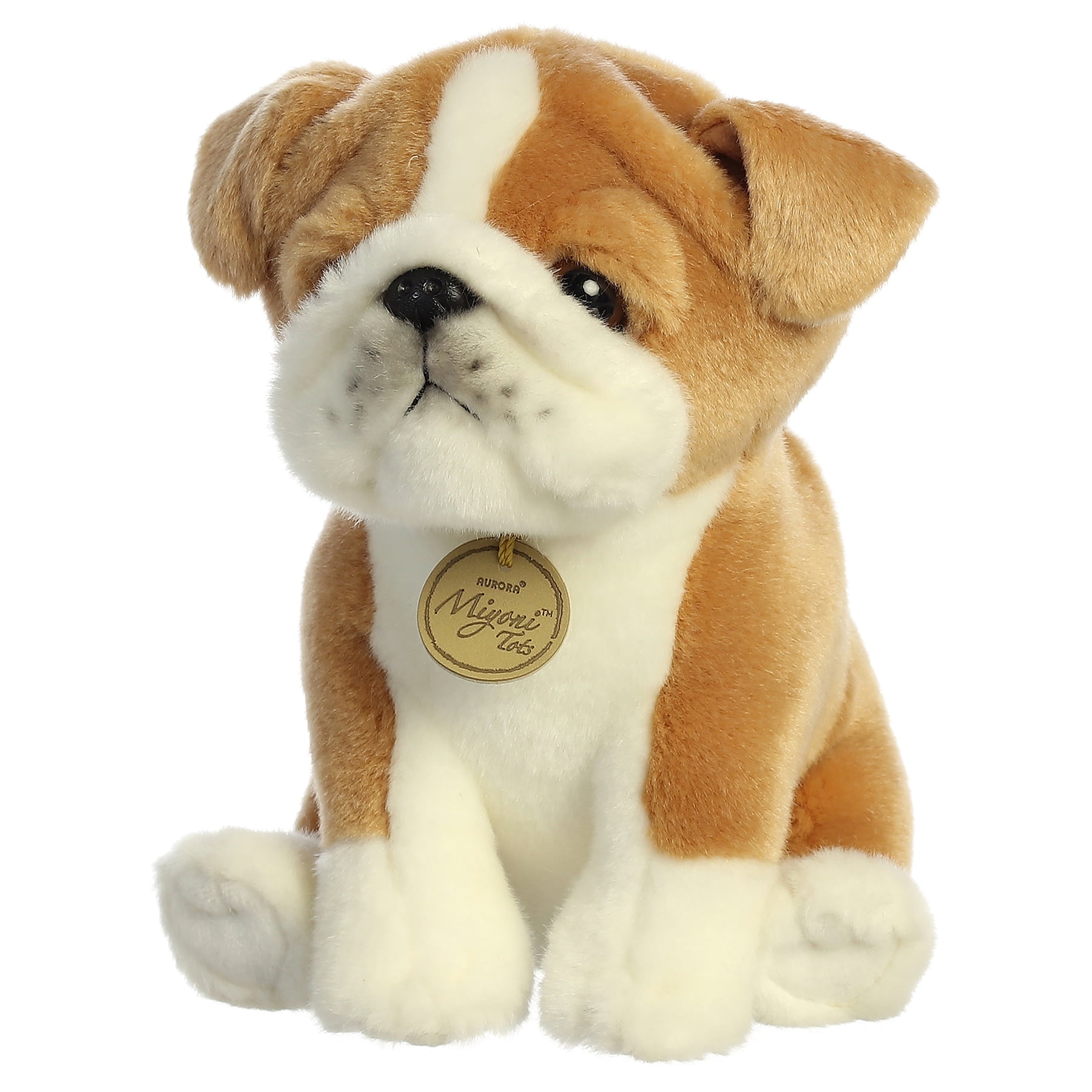 Stuffed Animal Puppy Dog 8 Inch Plush Mini Bulldog Colby 