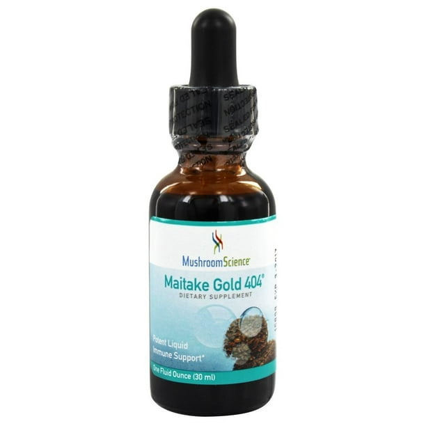 Mushroom Science Maitake Gold 404 1000 mg. 1 oz.