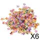 thumbnail image 1 of Rociadores Metálicos Soledad 5x30g Decoración de Fiesta Confeti de Mesa Flores Coloridas 6 piezas, 1 of 10