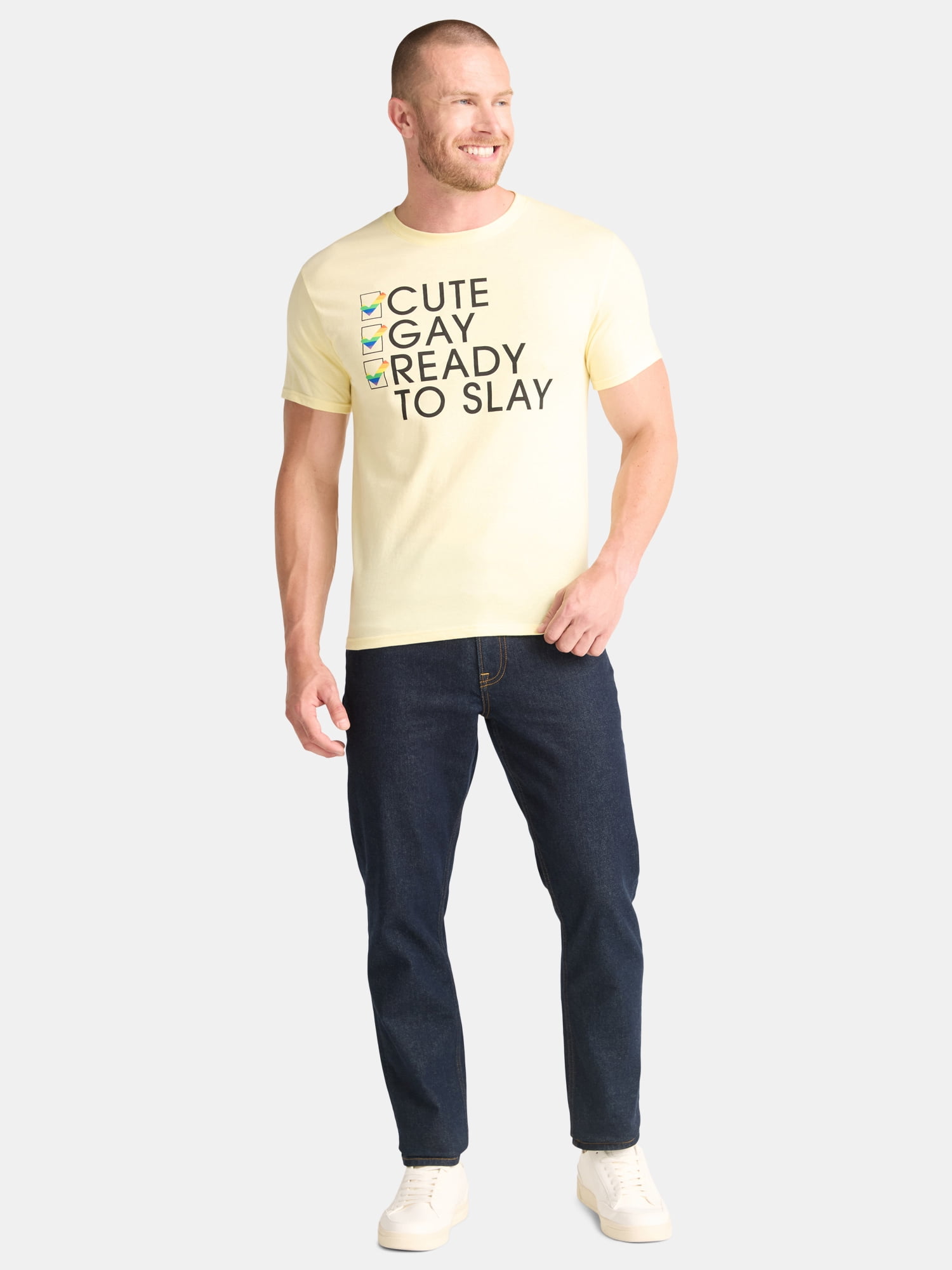 Pride The Phluid Project All Gender Ready To Slay Cotton Graphic Tee, Men’s Sizes XS-3XL