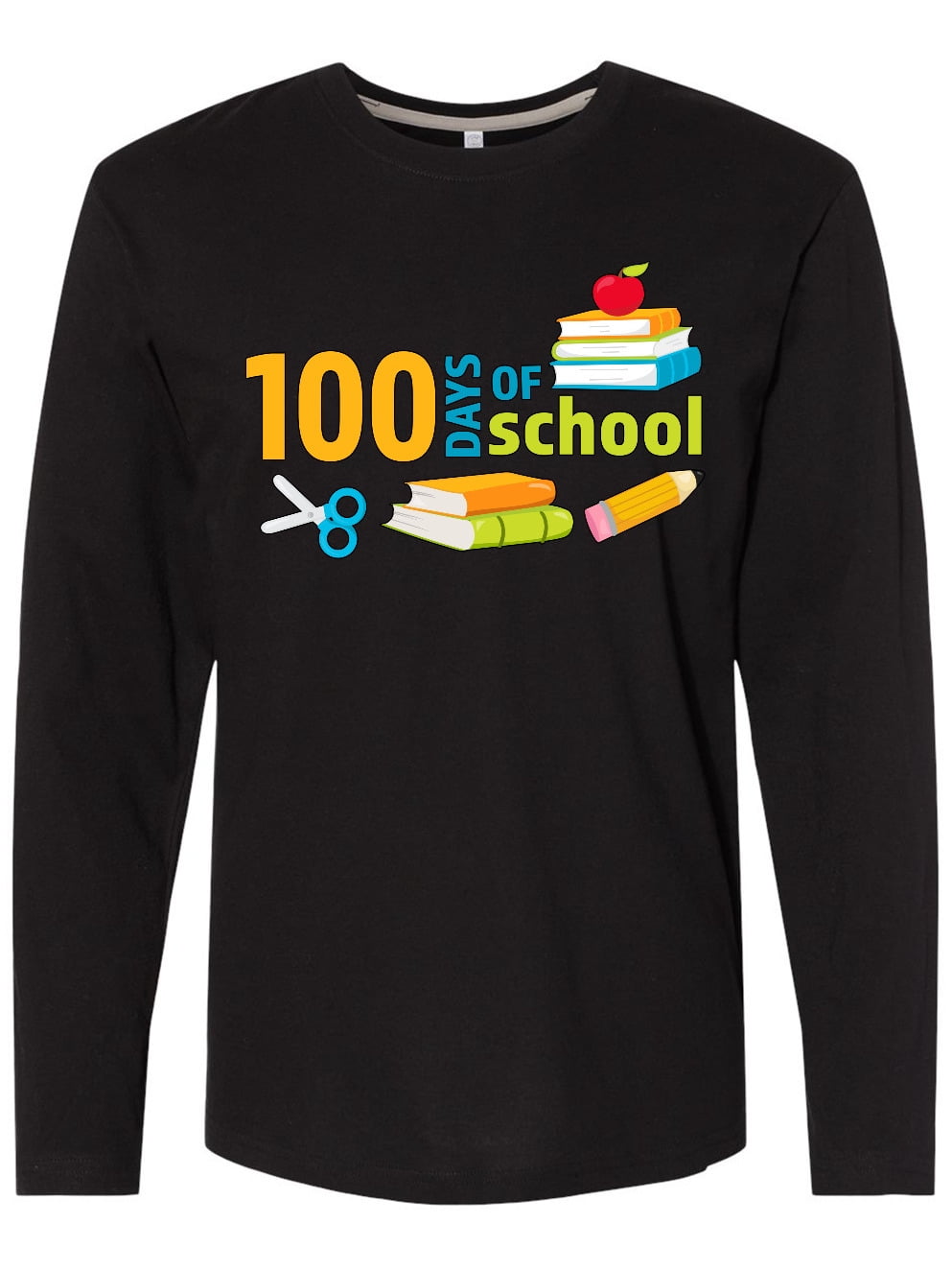 100th Day of School Teacher Shirt Funny Owl Mugs for Teachers Long Sleeve T-Shirt