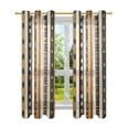 thumbnail image 7 of Yayeee Window Curtains Light Filtering 63"x52" Grommet Panel Pair Home Living Room Decor, Abstract Dots, 7 of 7