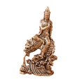 thumbnail image 4 of Estatua pequeña de Guan Yin, decoración Feng Shui, obra de arte, regalo, decoraciones para el hogar, adorno de de Metal, escultura de para, 4 of 8