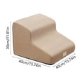 thumbnail image 3 of RBCKVXZ Non-Slip Pet Stairs with Soft Foam Core Orthopedic Support, Lightweight Dog Cat Climbing Ladder for Bed Couch Sofa, Ideal for Small Medium Senior Pets, 3 of 6