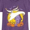 thumbnail image 3 of The Nightmare Before Christmas - Zero - Toddler And Youth Girls Short Sleeve Graphic T-Shirt, 3 of 5