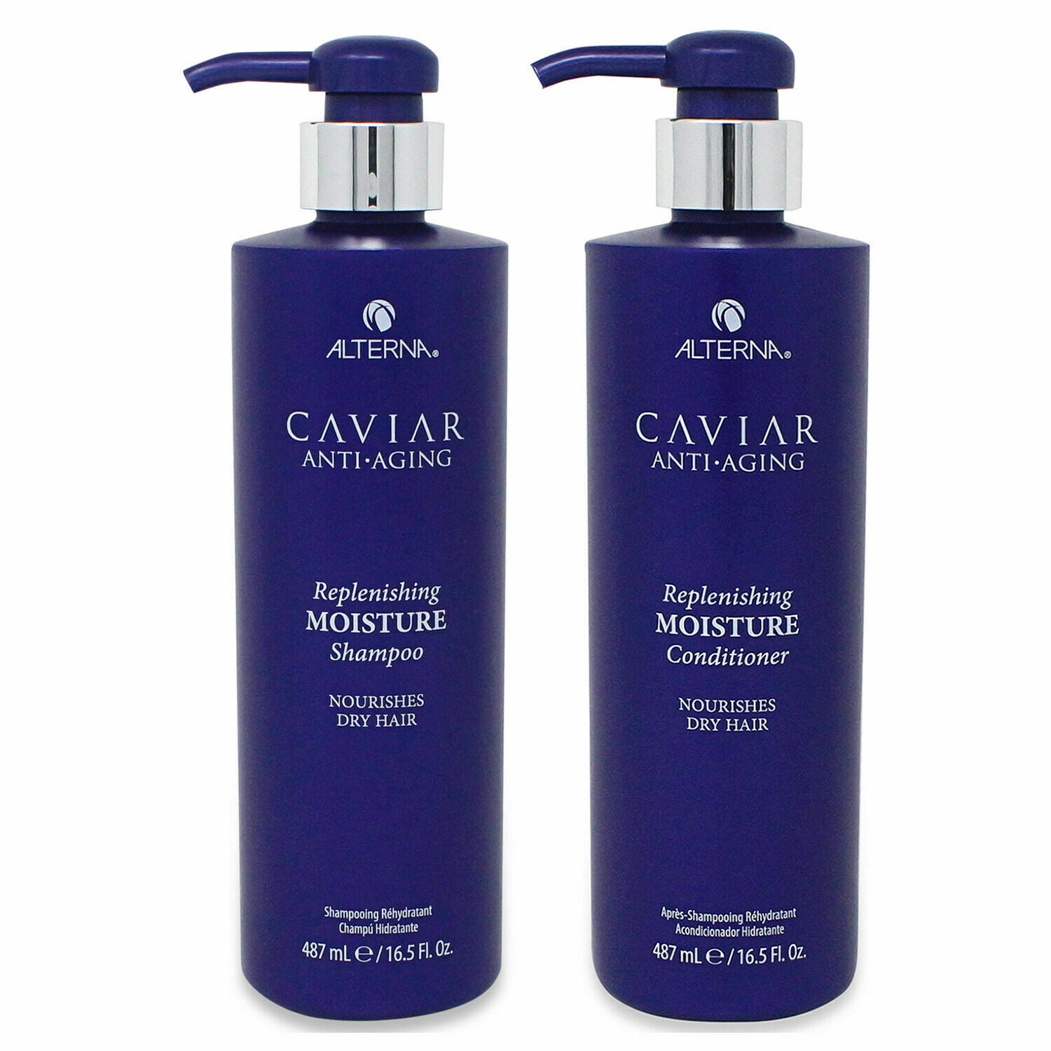 Alterna Caviar AntiAging Replenishing Moisture Shampoo and Conditioner