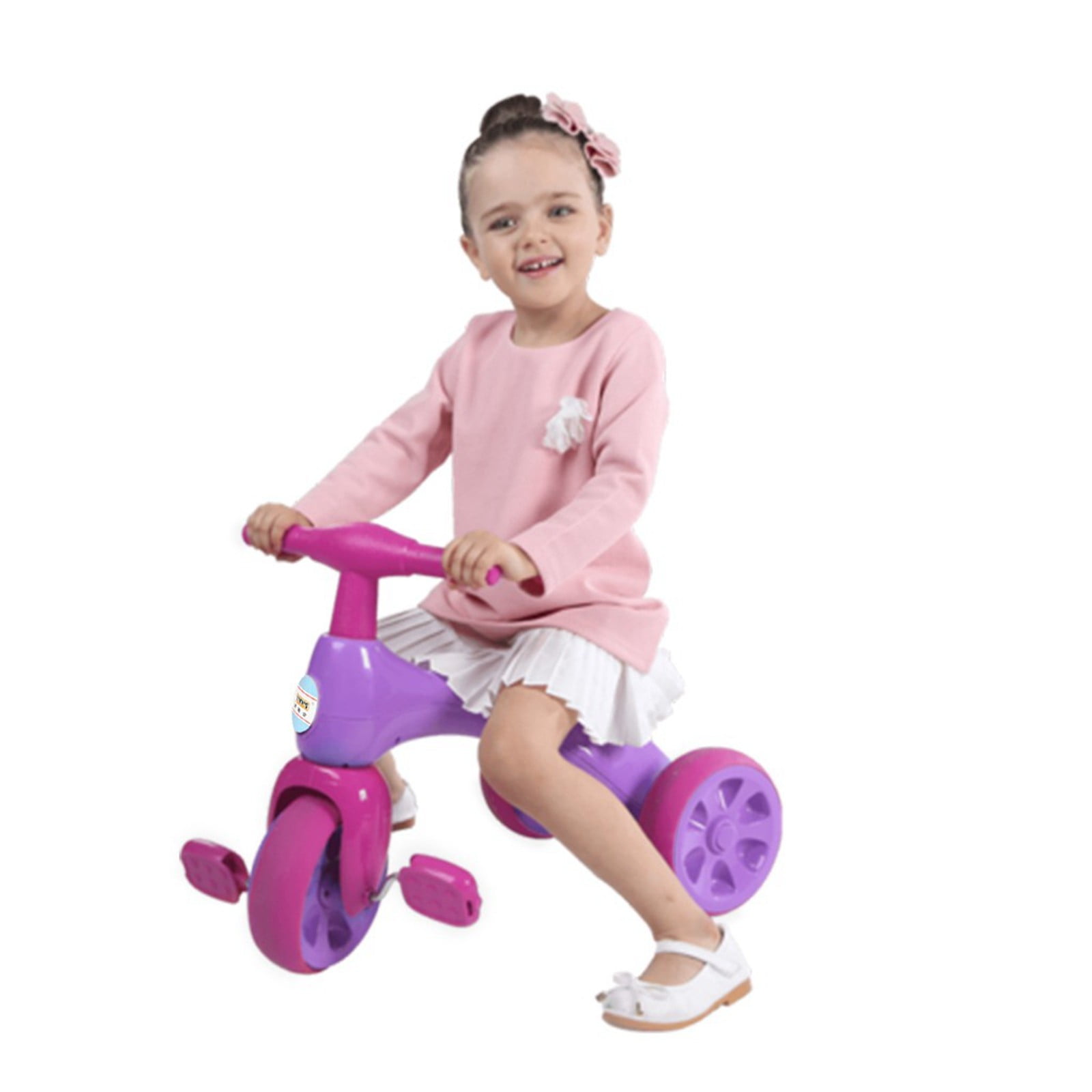 Details about   2 in 1 Toddler Tricycle Balance Bike Scooter Kids Riding Toys w/ Sound & Storag 