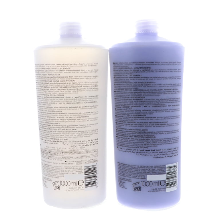 Kérastase Bain Lumière & Cicaflash 1000m Kerastase Hair Treatment Blond Absolu Bain Lumiere Shampoo