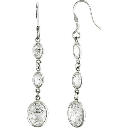 8-1/3 Carat T.g.w. Oval Cubic Zirconia S