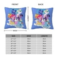 thumbnail image 4 of My Lit-tle Pony Throw Pillow Cover Decoration Pillow Case Cushion Home Decor for Home Sofa Couch 18"x18", 4 of 8
