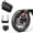 F, variant on Motorcycle Disc Brake Lock with Alarm in Black, Anti-Theft Vibration Sensor Lock with 1.2M Reminder Cable for Scooter, E-Bike, and Motorcycle Security, Heavy Duty Hardened Steel, By Harlik