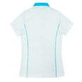 thumbnail image 2 of Monterey Club Women's Lightweight Pique Colorblock Golf Polo Shirt #2286, 2 of 4