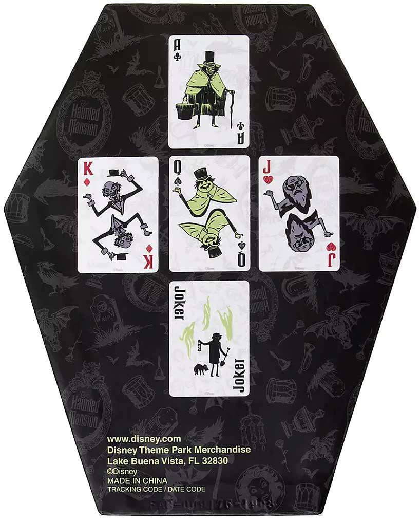 The Haunted Mansion Playing Cards