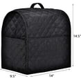 thumbnail image 3 of Stand Mixer Cover compatible with Kitchenaid Mixer, Fits All Tilt Head & Bowl Lift Models,Fits for 4.5-Quart and 5-Quart（Black), 3 of 6