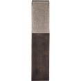 thumbnail image 3 of Deco 79 Mango Wood Handmade Laser Cut Metal Decorative Candle Lantern, 8" x 8" x 35", Brown, 3 of 8