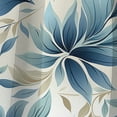 thumbnail image 4 of Designart "Patterns Of Tranquility I" Floral Blackout Curtain Single Panel, 4 of 4