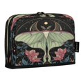 thumbnail image 2 of Standing Pencil Case with Base Large Capacity Stationery Pouch Pen Bag with Zipper for Women Men Beautiful Moth, 2 of 7