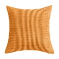 thumbnail image 1 of Funda de almohada 45 x 45 cm para sofá cama de salón, decoración del hogar, cuadrada, de pana suave, 1 of 3