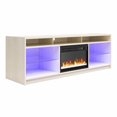 thumbnail image 1 of Ameriwood Home Luna Fireplace TV Stand for TVs up to 75", Black Oak, 1 of 9