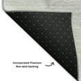 thumbnail image 3 of Addison Rugs Mayfield Washable Transitional Geometric Gray Runner Rug, 2'3" x 7'6", 3 of 5