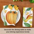 thumbnail image 7 of Coolnut Autumn Pumpkins Cloth Napkins Set of 4 Pack, Washable Soft Table Dinner Napkins 20 inch for Kitchen, Hotel, Party, Wedding Washcloth Gift, 7 of 7
