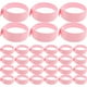 thumbnail image 1 of 100 pulseras desechables de PVC para identificación hospitalaria de recién nacidos, impermeables y grabables para eventos, 1 of 8