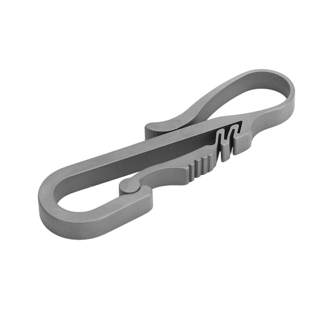 Clip De Mosquetón, Clip De Llavero De Mosquetón Elegante Multifunción De Liberación Rápida Portátil De aleación De Titanio Para Llaves De Coche