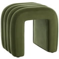 thumbnail image 6 of Zesthouse Multi-Functional Ottoman Stool, Tufted Velvet Foot Stools Ottoman for Couch, Modern Vanity Stool for Living Room, Bedroom and Entryway, Green, 6 of 11