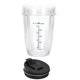 thumbnail image 2 of Para taza de 18 oz con 2 tapas de sellado, adecuada para licuadoras de la serie Juicer de 900 W/1000 W (paquete de 2), 2 of 8