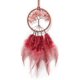 thumbnail image 1 of Atrapasueños para espejo retrovisor de coche con cuentas de cristal, árbol de la vida, pequeño atrapasueños para espejo retrovisor, decoración de guardería, 3 pulgadas de diámetro (rojo), 1 of 7