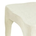 thumbnail image 4 of Skully Cream Textured Side Table, 4 of 5