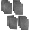 thumbnail image 1 of HQRP 12-Pack Activated Carbon Cat Litter Box Filters Compatible with Van Ness Cat Litter Box, Odor Reducing Charcoal Filters, 1 of 5