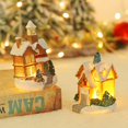 thumbnail image 5 of Naiyafly Christmas Resin Crafts Q-J66 G Model Luminous Igloo Ornaments,Christmas Decorations, 5 of 6