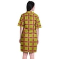 thumbnail image 5 of Moomaya Plus Size Shirts For Women Printed Button Down Shirts Summer Dress-S-XXL, 5 of 6