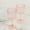 Transparent Blush, variant on Balsa Circle 12 Hunter Green Plastic Wine Glasses 9oz Vintage Ribbed Pattern Party Reception Decorations Supplies