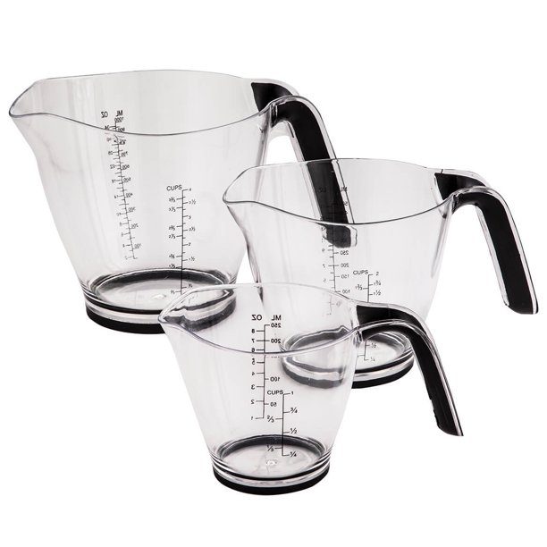 Stackable Measuring Cups, Set of 3