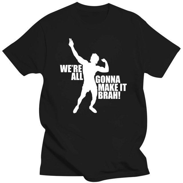 Camiseta de hombre Zyzz Todos somos hacer hacerlo Brah Camiseta blanca Unisex Camiseta estampada camisetas top