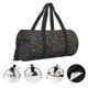 thumbnail image 3 of Fotbe Musical Notes Bolsa Deportiva de Lona Plegable con Estampado, Bolsa de Gimnasio con Bolsillo Seco/Húmedo, Bolsa de Viaje Ultraligera de Gran Capacidad, 3 of 6