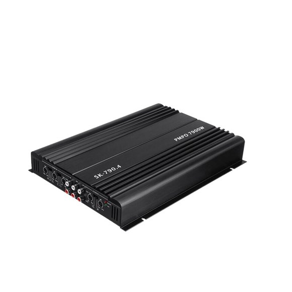 7900W 12V Car Amplifier Multichannel Powerful Car Audio Subwoofer Aluminum Alloy Vehicle Power Stereo Amp Car Sound Amplifiers ,Bluetooth 5.0