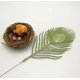 thumbnail image 1 of Rama de hoja de cola de pavo real, purpurina Artificial para arreglo de flores, boda, árbol de Navidad, fiesta, hogar, decoración de jardín, 20 Uds., 1 of 4