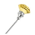 thumbnail image 3 of Unique Bargains Ceiling Fan Pull Chain Decorative Crystal Chain Extension Diamond Pendant Golden, 3 of 6