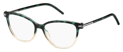 marc jacobs eyeglasses marc 50 0toz havana teal pink 52mm