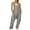 Silver, variant on Up to 65 off!Lolmot Boho Jumpsuit For Women Summer Loose Sleeveless Romper Casual Floral Adjustable Spaghetti Strap Wide Leg Harem Long Pant Overall with Pockets