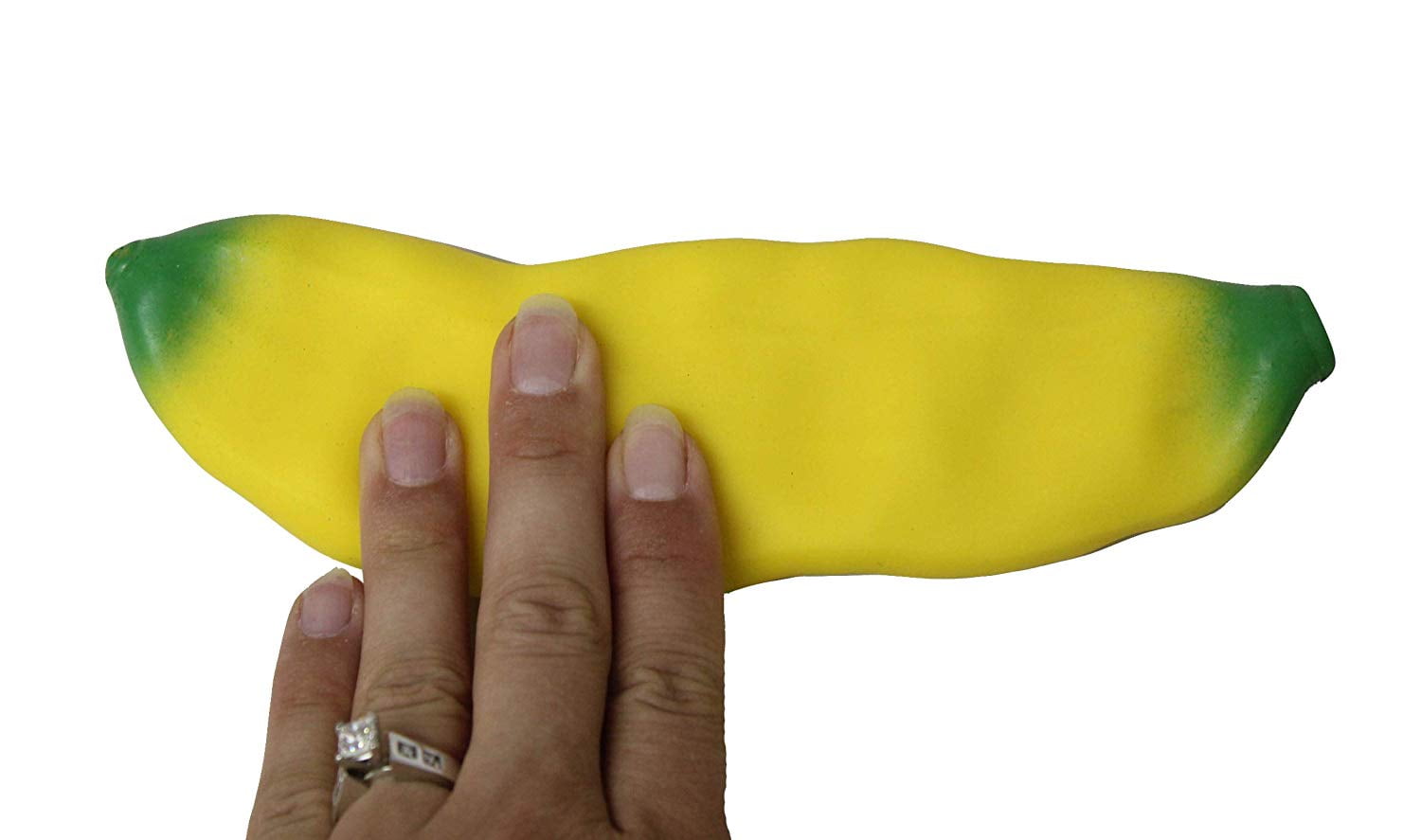 Brinquedo squish fidget toy banana de esticar 15 cm em Promoção na  Americanas