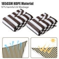 thumbnail image 3 of Yescom 2 Pack 11 Ft 97% UV Block Triangle Sun Shade Sail Heavy Duty Canopy Patio Deck, 3 of 10