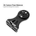 thumbnail image 3 of Carbon Fiber Bike Speedometer Holder for Garmin/Bryton/Cateye with Camera Adapter and Flashlight Mount, 3 of 8