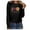 Black, variant on IROINNID Reduced Breast Cancer Pullover for Women Breast Cancer Awareness Casual O-Neck Printing Loose Long Sleeve Tops,Black