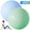 Blue & Green, variant on Small Exercise Ball 2 Pack 8-10 Inch Mini Yoga Ball Anti-Burst Pilates Barre Fitness Ball