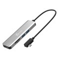 thumbnail image 2 of j5create USB-C 5-Port Gen2 Multi-Adapter with 4K HDMI, 2 USB-A 10Gbps, SD/microSD, for Surface Pro 8/9, MacBook Air/Pro, Dell XPS, HP laptops, and More (JCD372S), 2 of 4